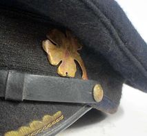 Blue Topped U-Boat Cap with Badge
