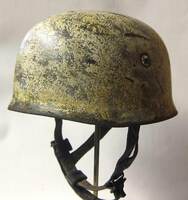M38 Paratrooper Helmet in Winter Camouflage