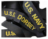 US Navy Cap Tallies