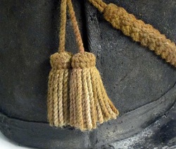 British Waterloo Shako 1815 cords and tassles