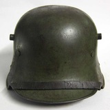 Aged and polished german Helmet