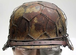 Waffen SS M42 Helmet Italy Front