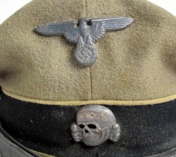 Waffen SS NCO Hat Insignia