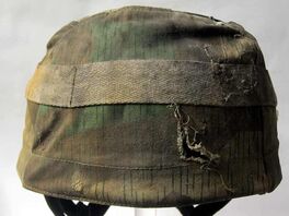 M36 M37 & M38 German Paratrooper Camouflage Cover - Aged