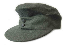 German WW2 M42 to M43 Transitional Cap - Enlisted men and NCOs