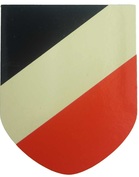 German WW2 National Colours Decal