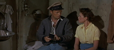 1954 film Richard Widmark Hat Film Still Richard Widmark Still 2