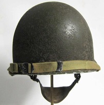 WW2 M2 11th Airborne Helmet Rear