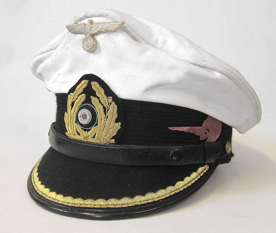 Kriegsmarine officers cap
