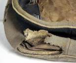 Waffen SS NCO Cap moth or battle damage