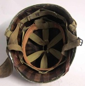 WW2 USA M2 11th Airborne Helmet Inland Liner
