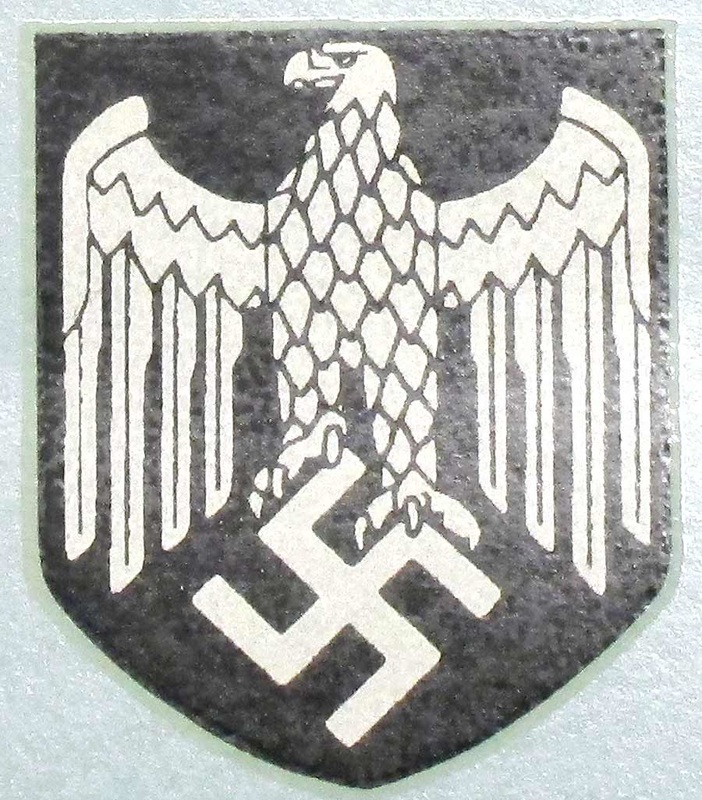 WW2 German Army Eagle Decal