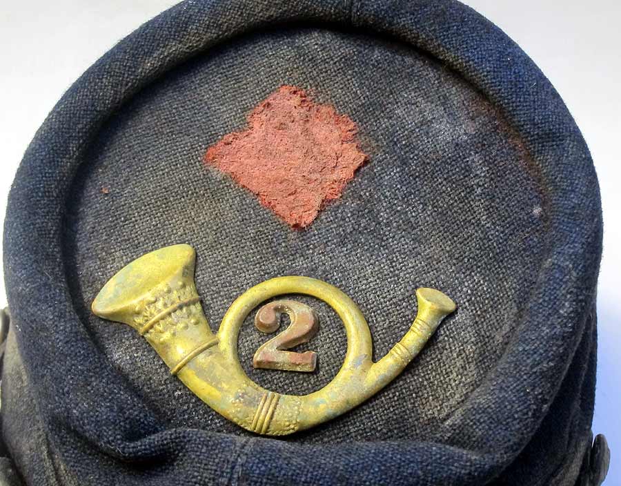 American Civil War Kepi Regimental badges