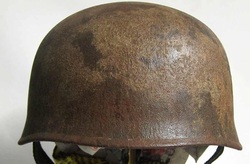German M38 Normandy Helmet Front