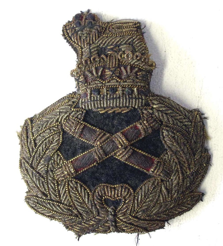 WW2 British Field Marshal Badge Aged