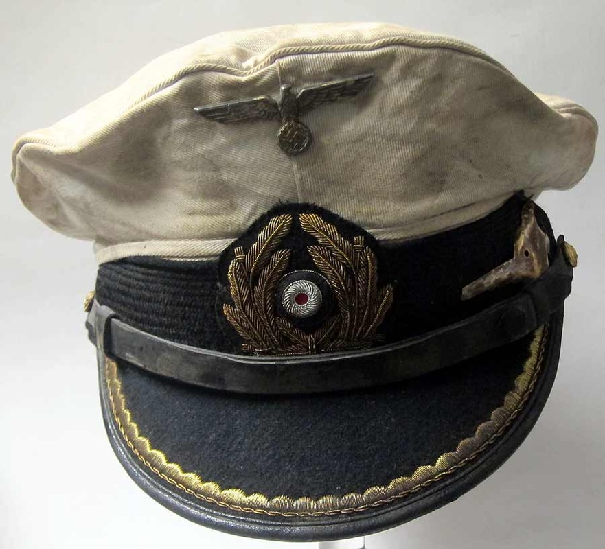 U-96 Heinrich Lehmann-Willenbrock Cap Front