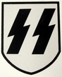Waffen SS Helmet Decal