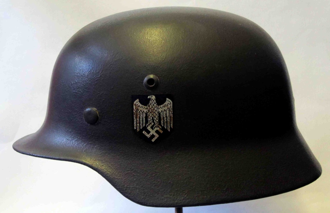 German WW2 Waffen SS Helmet