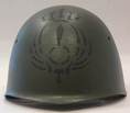 Italain Helmet Stencil Paratrooper WW2