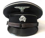 Allgemeine SS NCO Peaked Cap with Second Pattern Eagle & First pattern Skull 