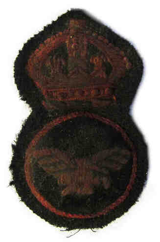WW1 RAF Enlisted Cap Badge (Royal Air Force) - Aged