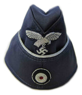 Luftwaffe Officers M40 Overseas Side Cap - New