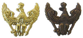 6th Cavalry Regiment Traditions Eagle (Schwedter Adler) Cap Badge