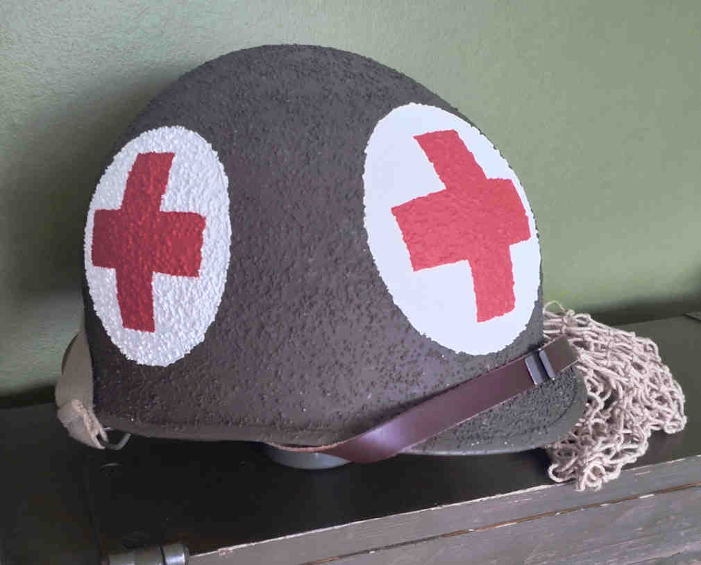 Medic Helmet Stencil 