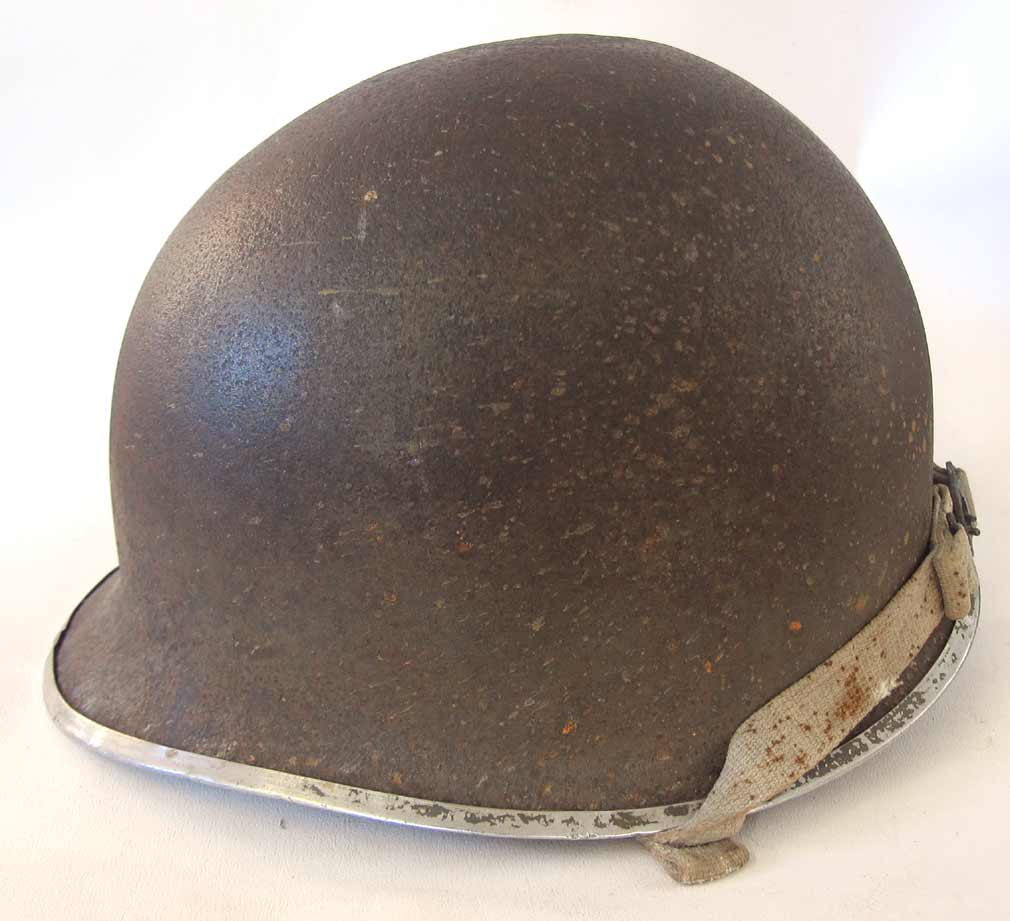 M1 Helmet with replica bale and chinstrap