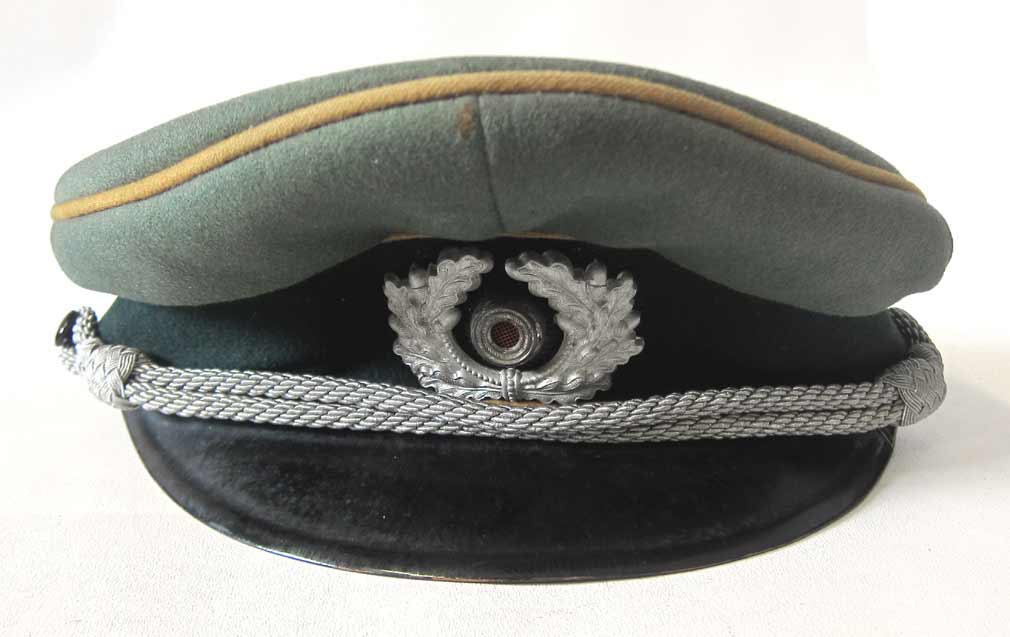 WW2 German Officer Cavalry Visor Cap - pre-refurbishment