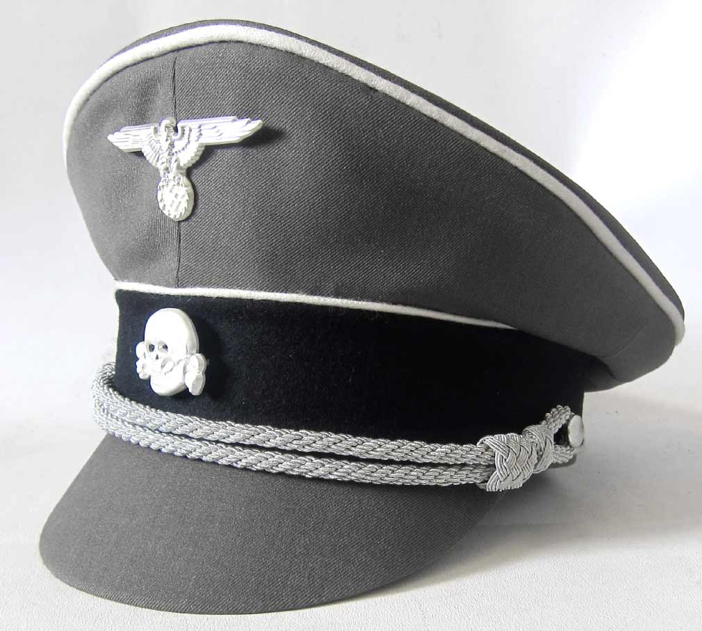 Waffen SS Trikot Crusher Cap Alter Arte 