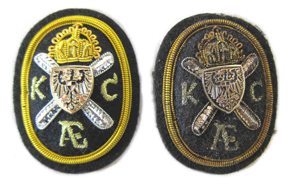 Kaiserlichen Aero Club Berlin - Cap Badge New or Aged with Prussian Eagle Shield