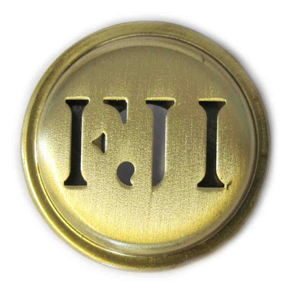 Austrian Hungarian FJI Cap Badge - Enlisted k.u.k.