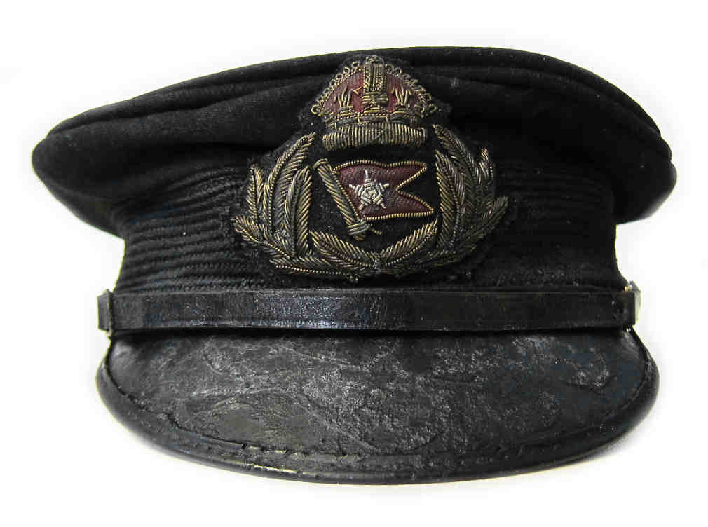 White Star Line (Titanic) Officers Cap Silver & Co. 