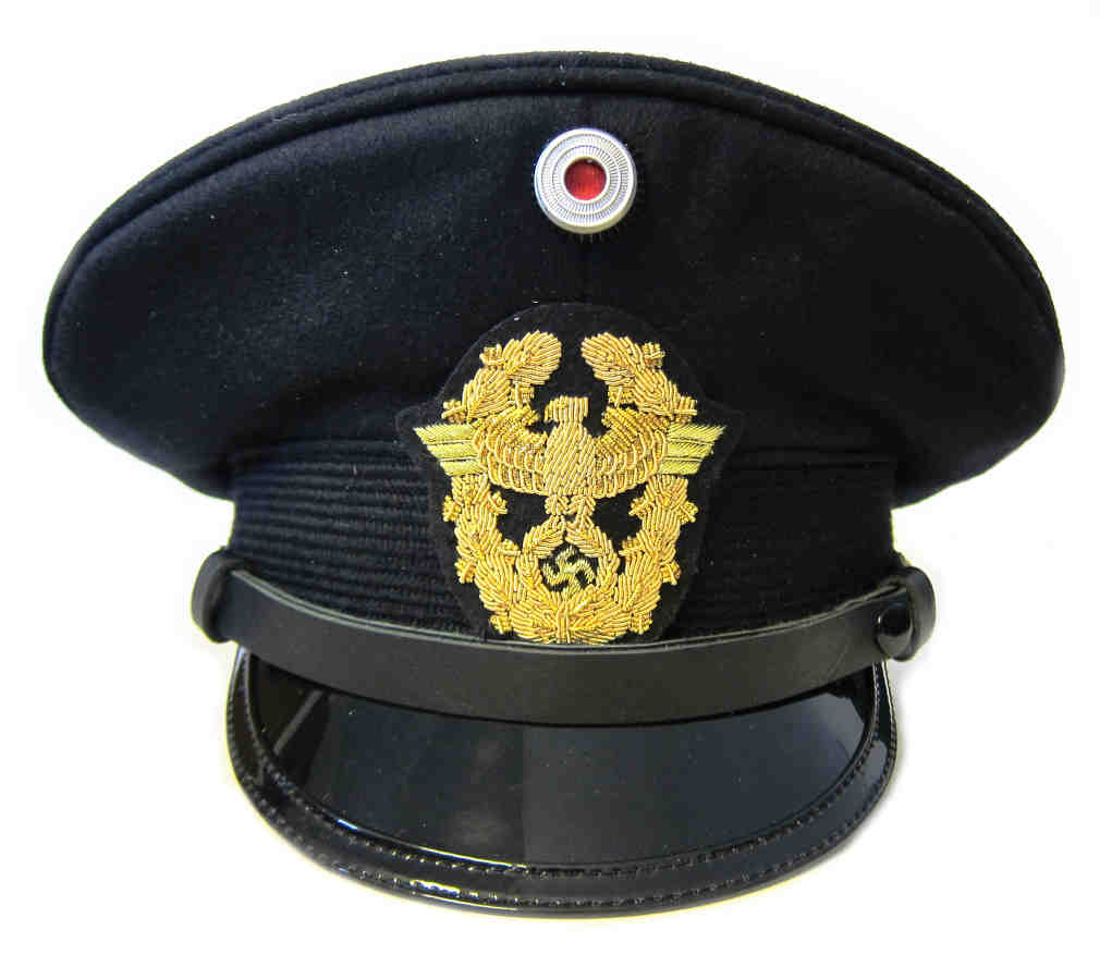 WW2 German Water Protection Police - Wasserschutzpolizei Cap - New
