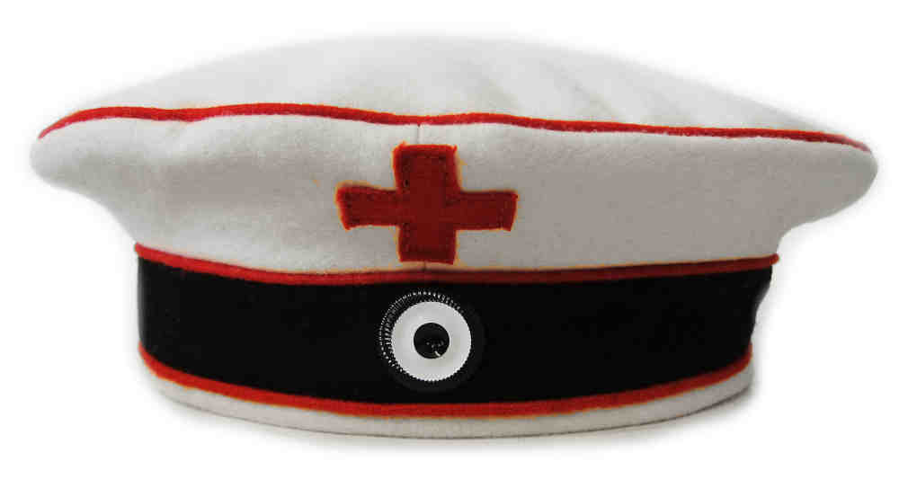 Imperial Prussian Medical Enlisted Krätzchen Cap - New