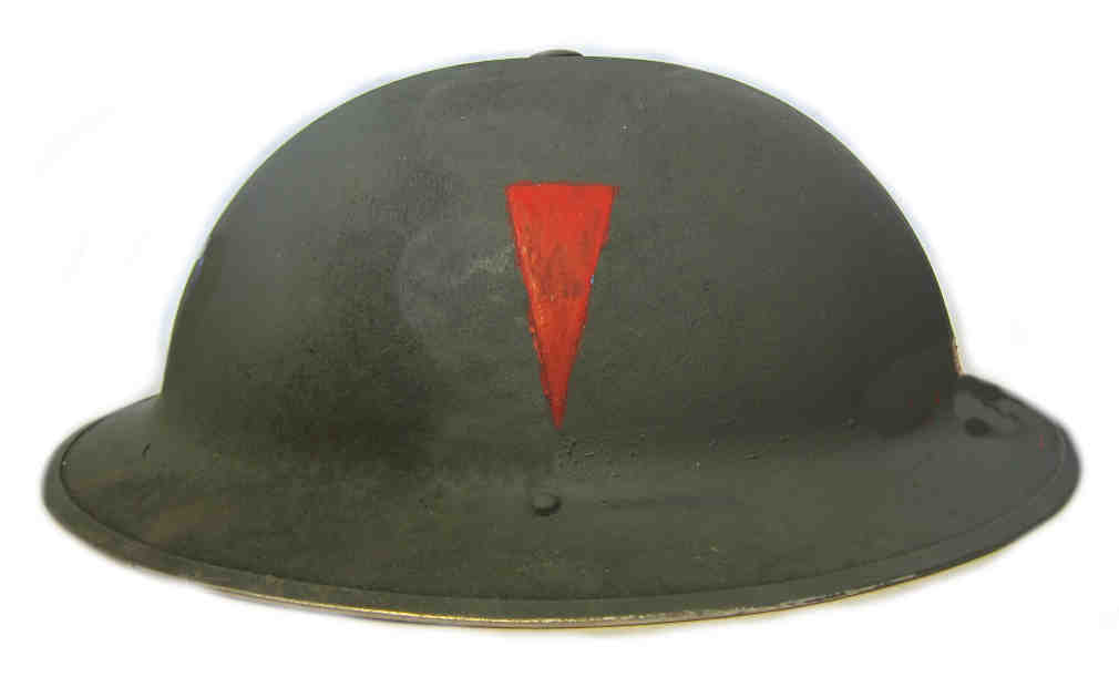 WW2 British Irish Guards Helmet Stencil
