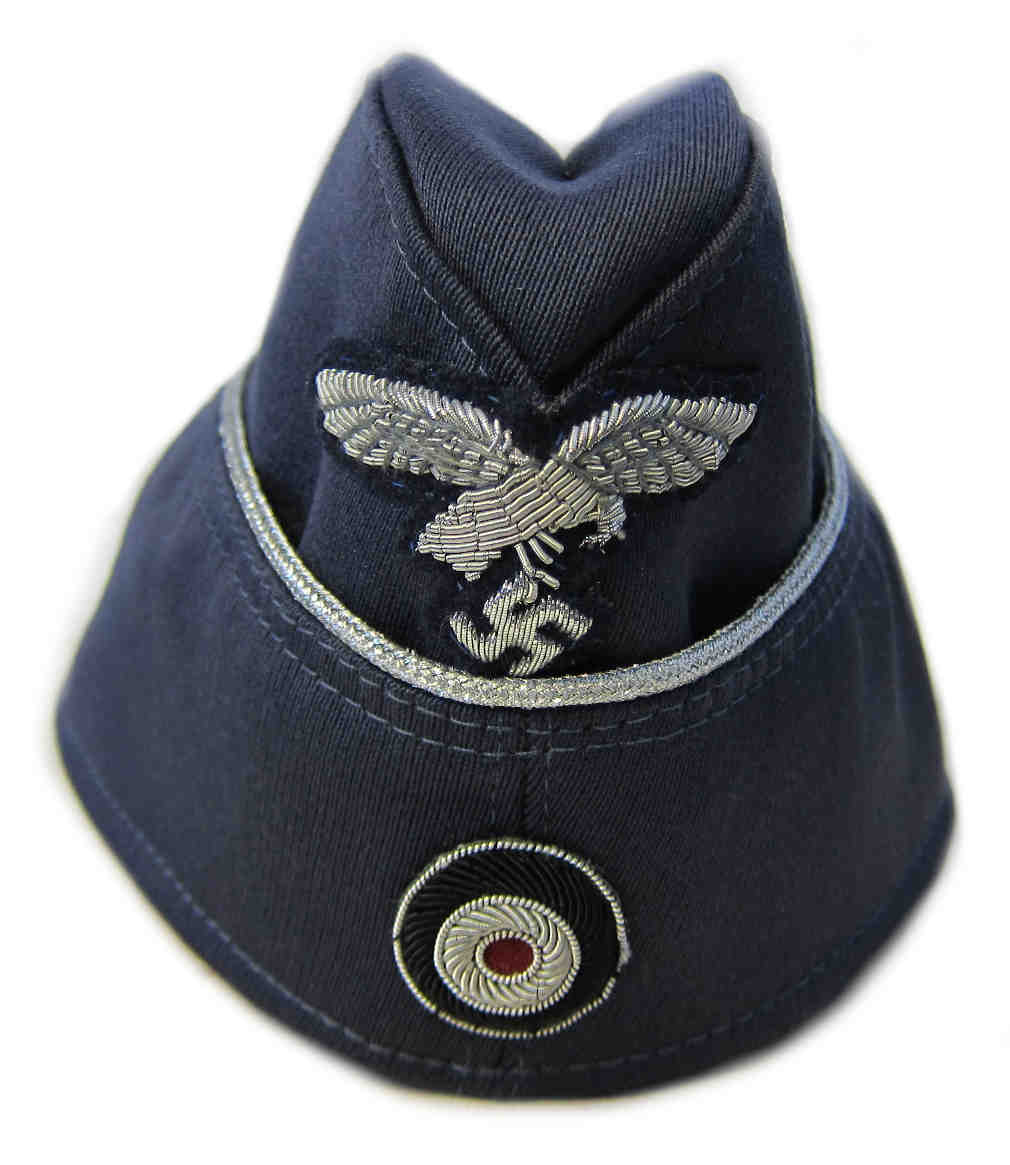 Luftwaffe Officers M40 Overseas Side Cap