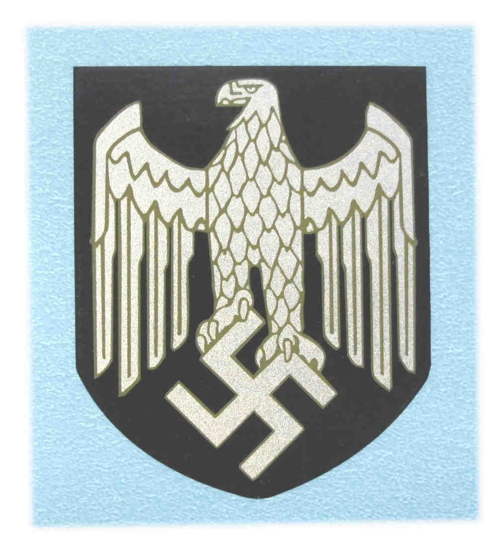 WW2 German Decal EF Fulda Eagle M35 1937 1938 Huber, Jordan & Koerner