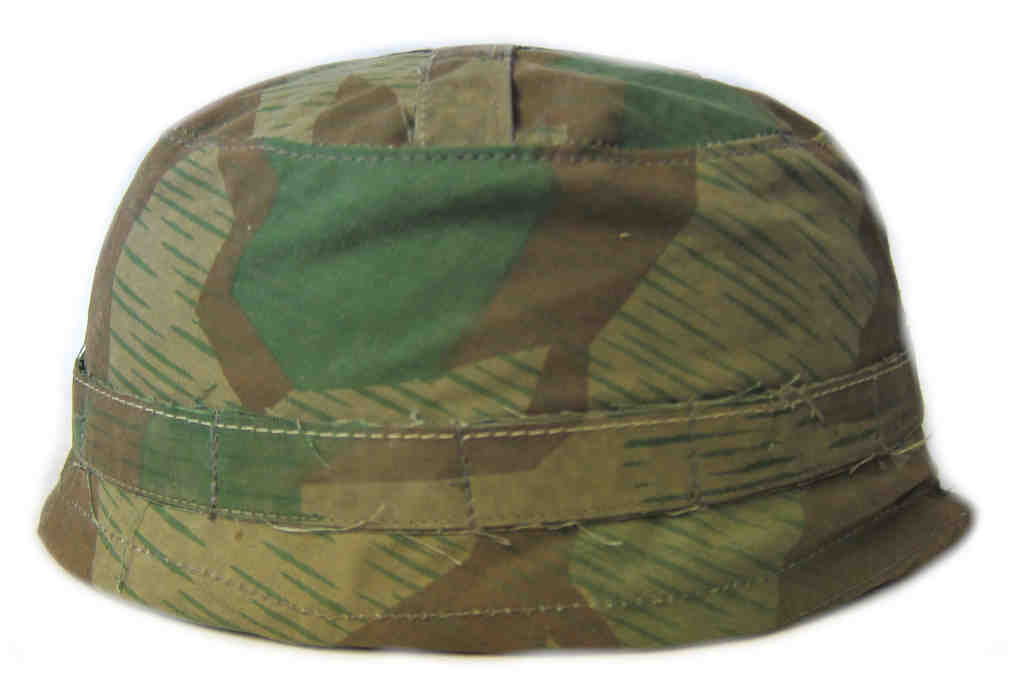 M38 Paratrooper Helmet Camouflage Cover Field Made Splittertarn A with loops