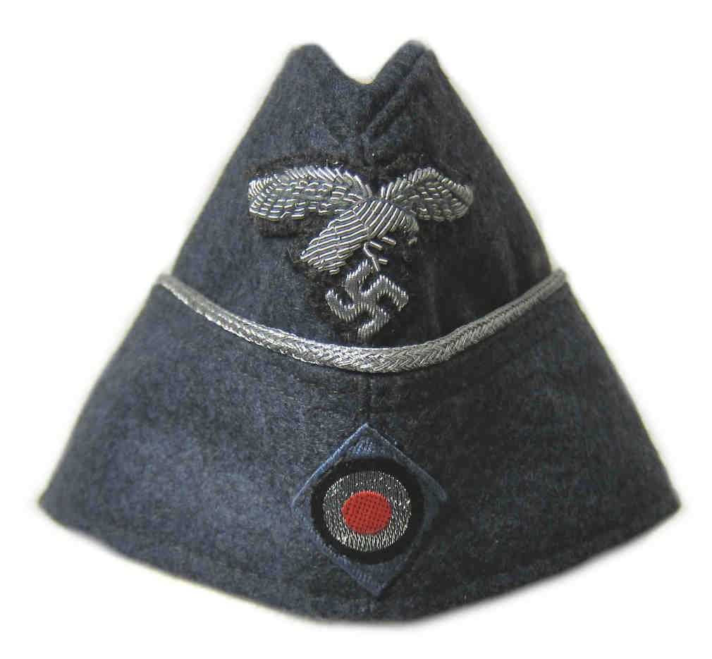 Luftwaffe Officers M40 Overseas Side Cap - Wool