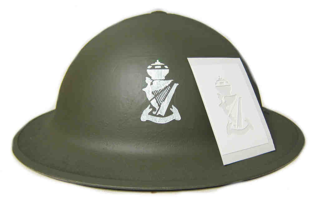 British WW1 Helmet Stencils