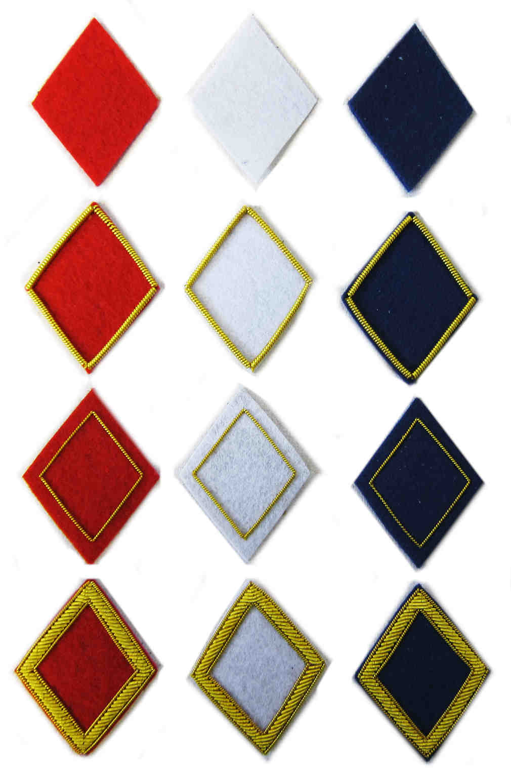 US Civil War Corps Cap Badge - 3rd Corps - Diamond
