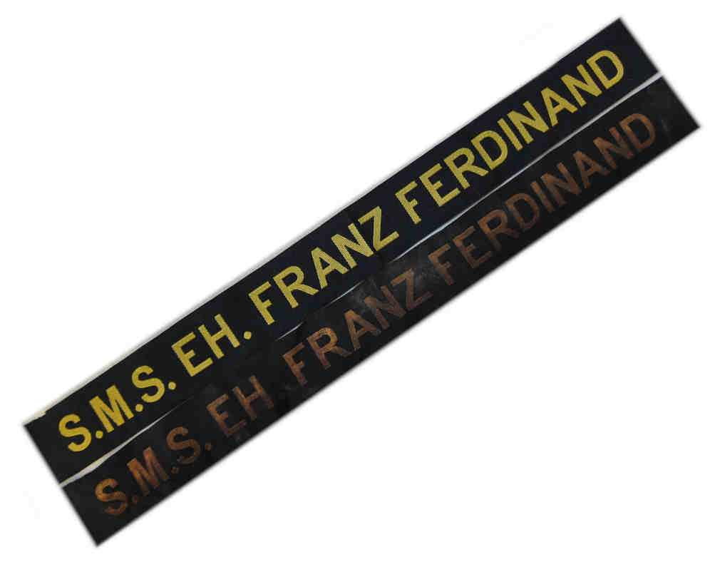 S.M.S. Erzherzog Franz Ferdinand - Cap Tally