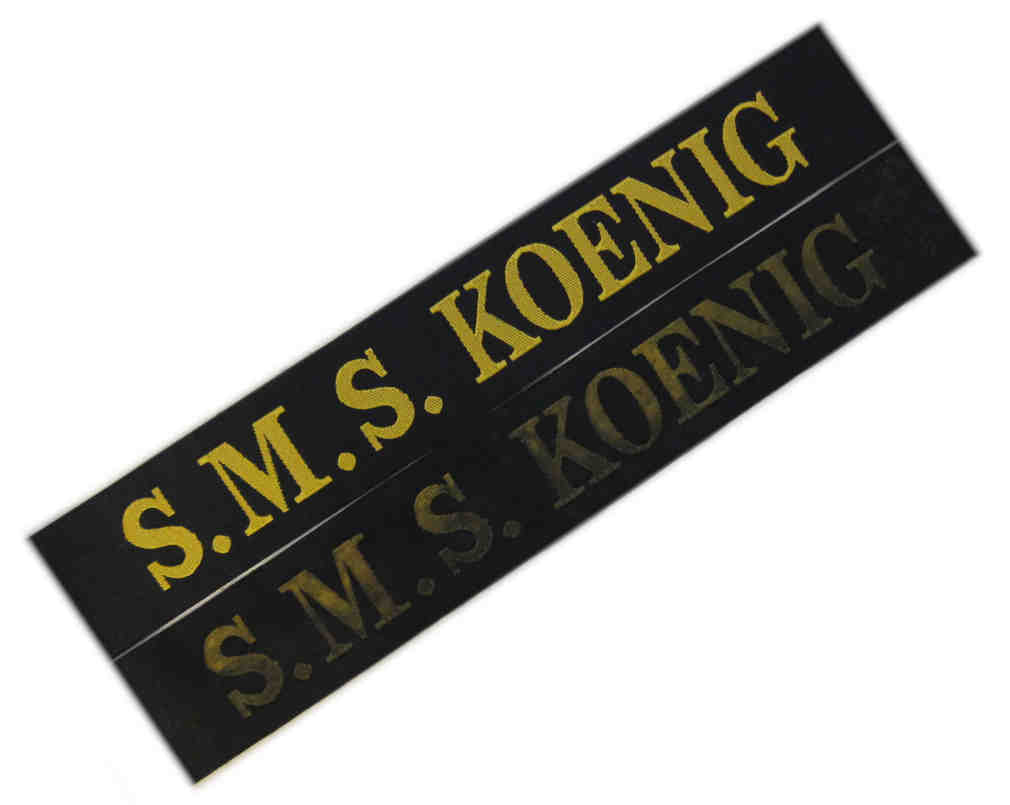 SMS Koeing Cap Tally