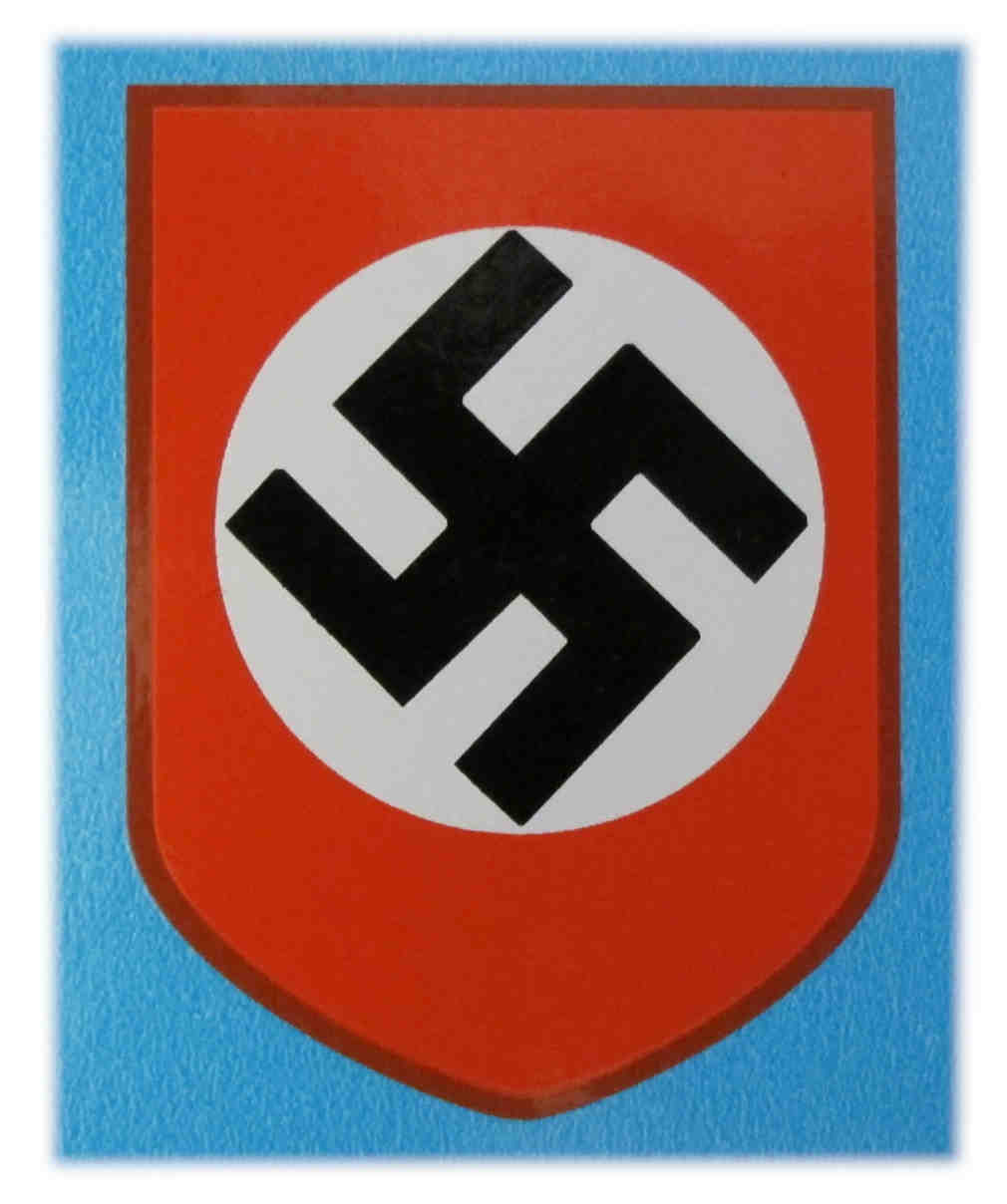WW2 German Swastika National Socialist Helmet Austrian Decal 