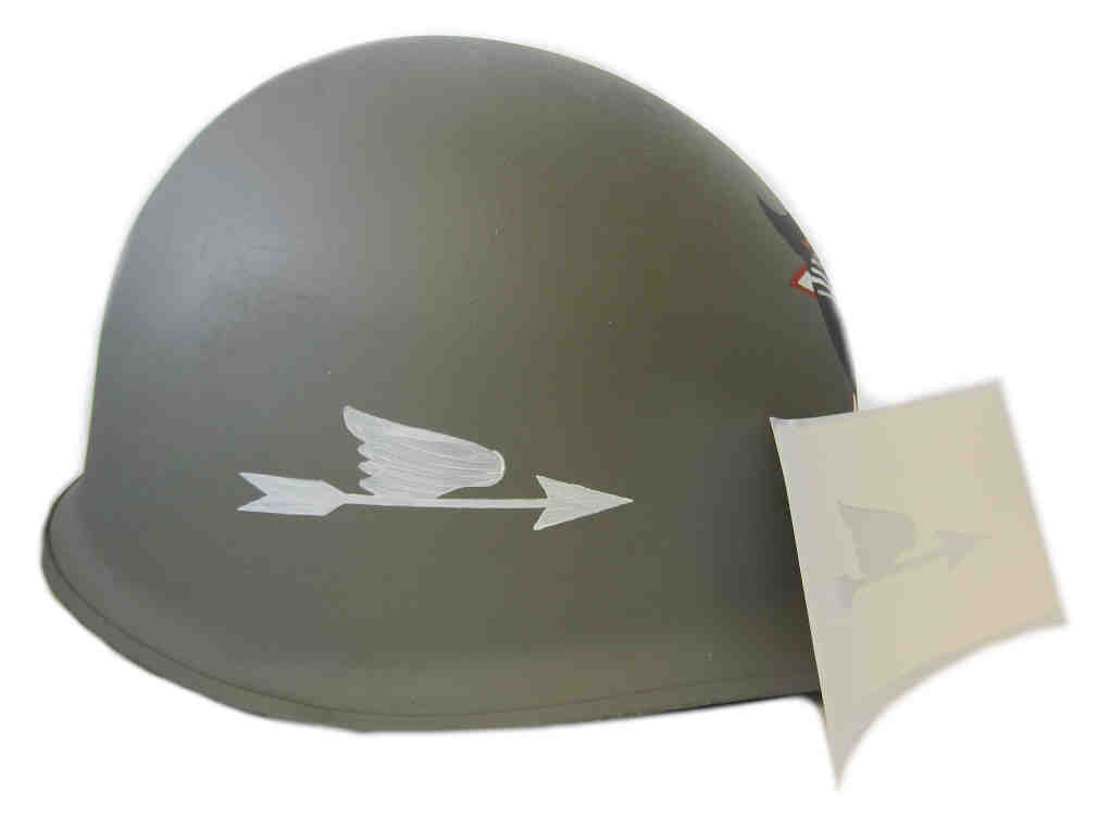 32nd ARVN Ranger Battalion Helmet Stencil - Vietnam War