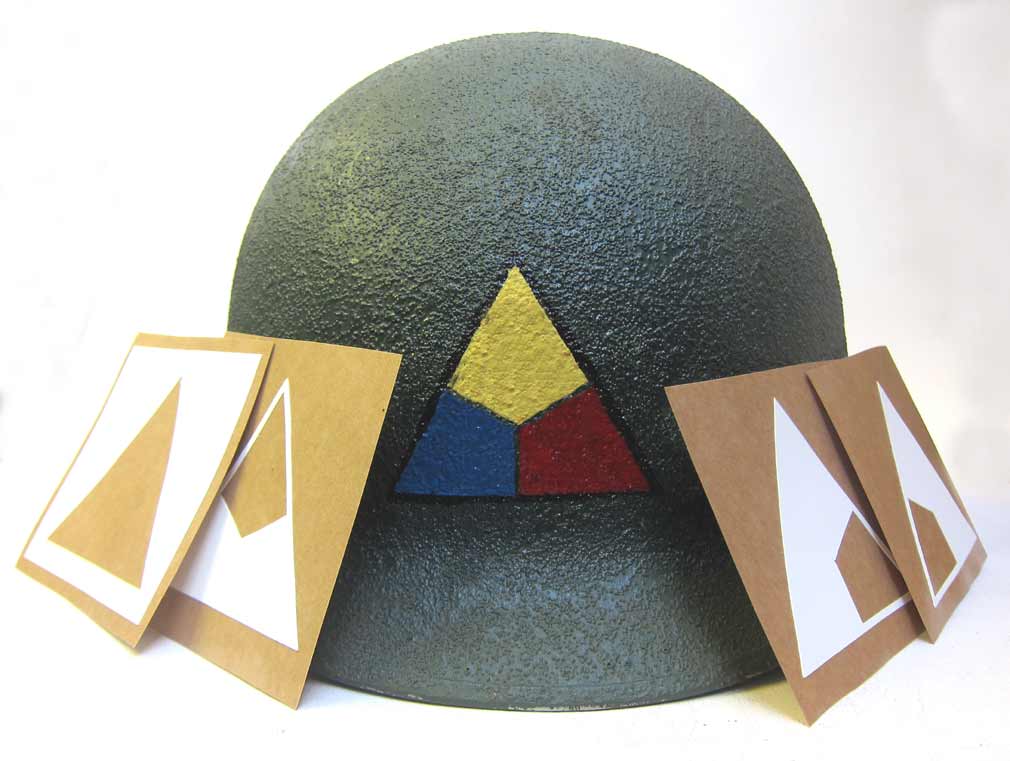 Armoured Division Triangle - Stencils