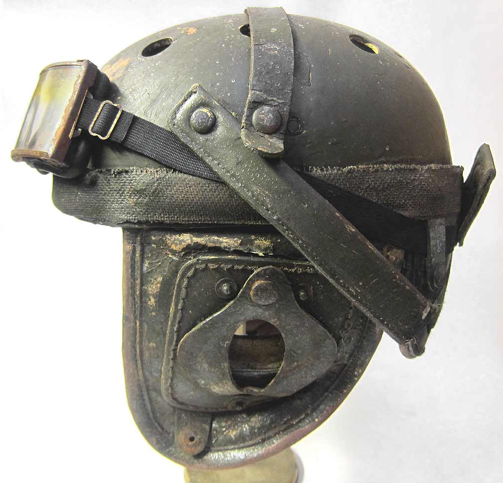 M38 Tanker Helmet & Panzer goggles