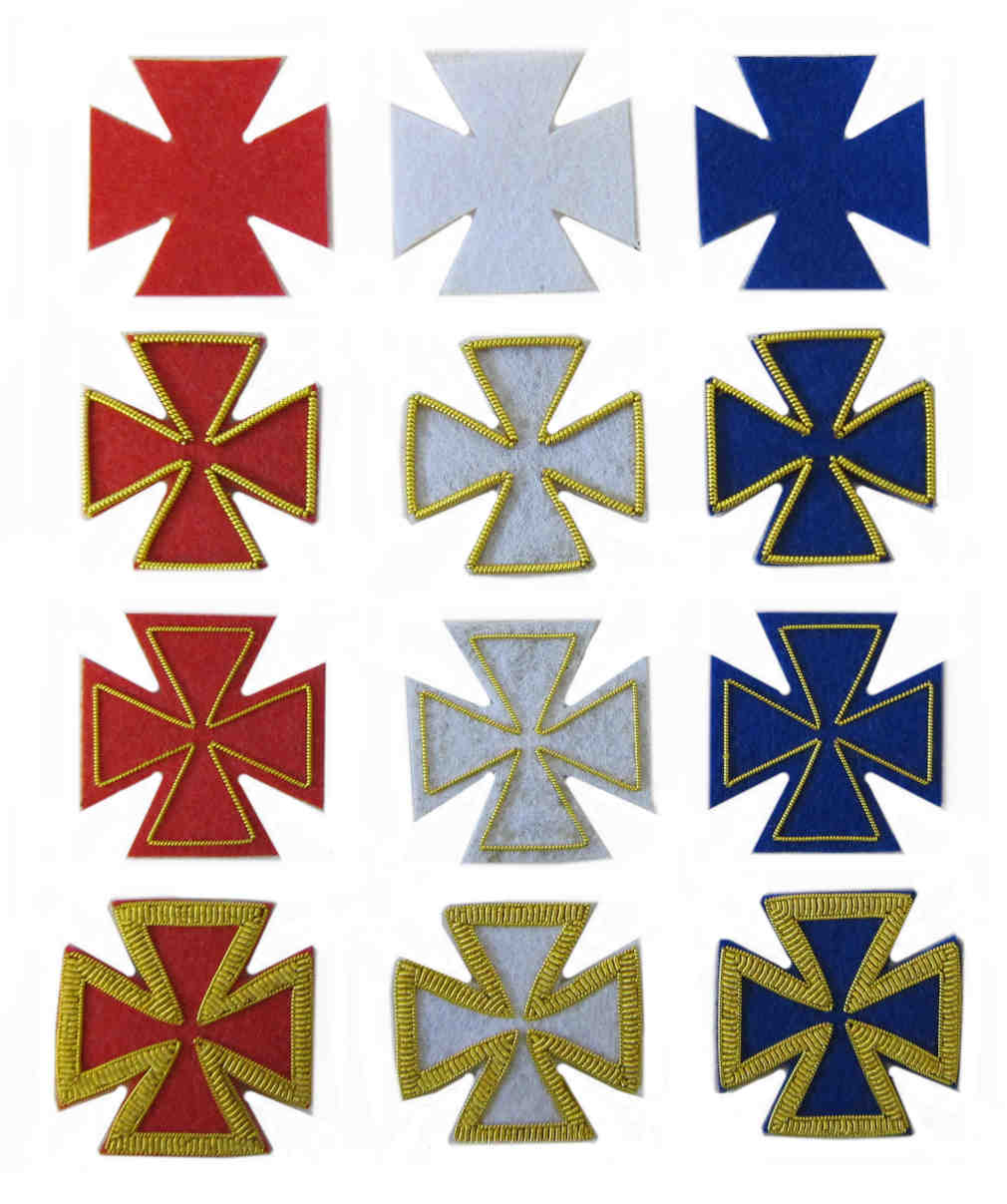 US Civil War Corps Cap Badge - 5th Corps - Cross